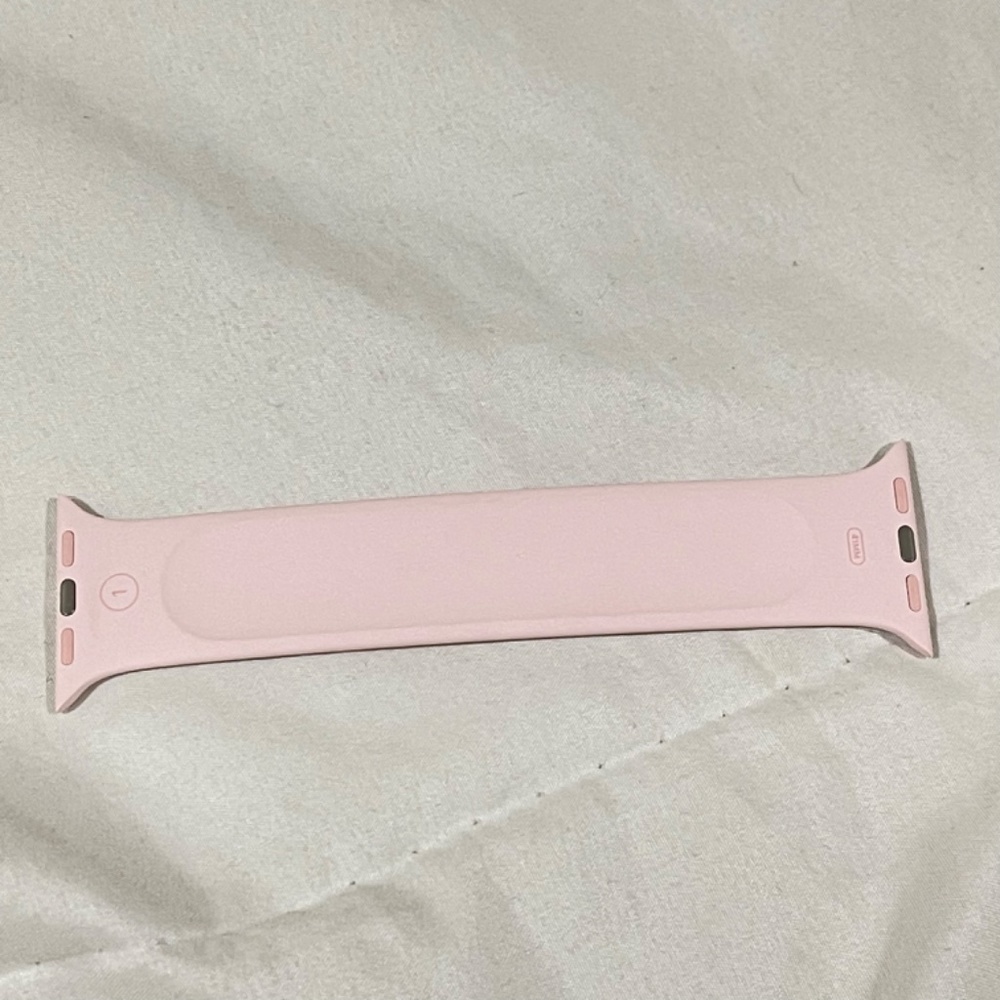 🟡Apple Watch 41mm Chalk Pink Solo Loop - Size 1 - Picture 3 of 11